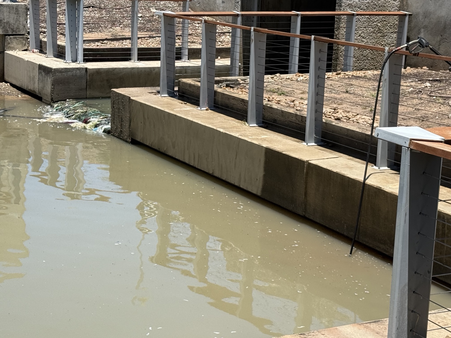 Industrial Retention Pond Cleaning